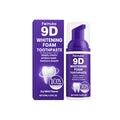 9D Purple Tooth Mousse WHITENING FOAM TOOTHPASTE 10% Hydroxyapatite Fresh Breath Travel Teeth Whitening Stain Removal Oral Care